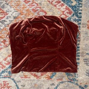 Revelry “Mia” velvet top - medium